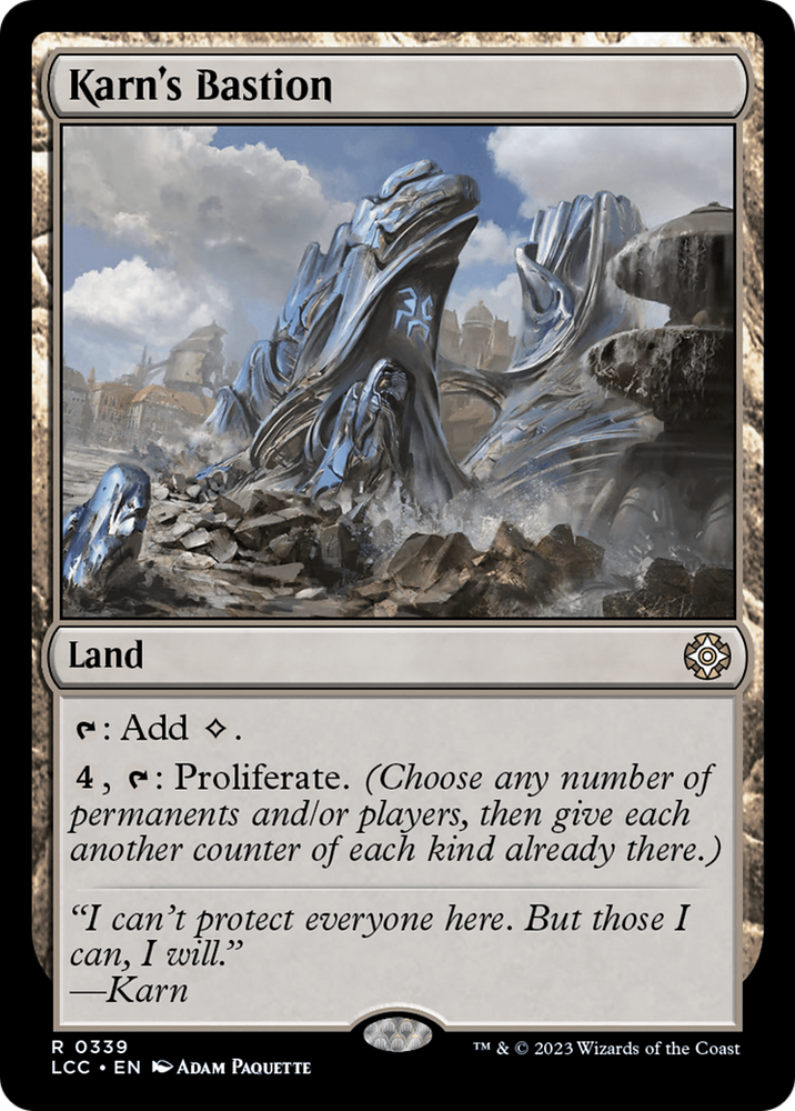 Karn's Bastion [The Lost Caverns of Ixalan Commander] Magic: The Gathering