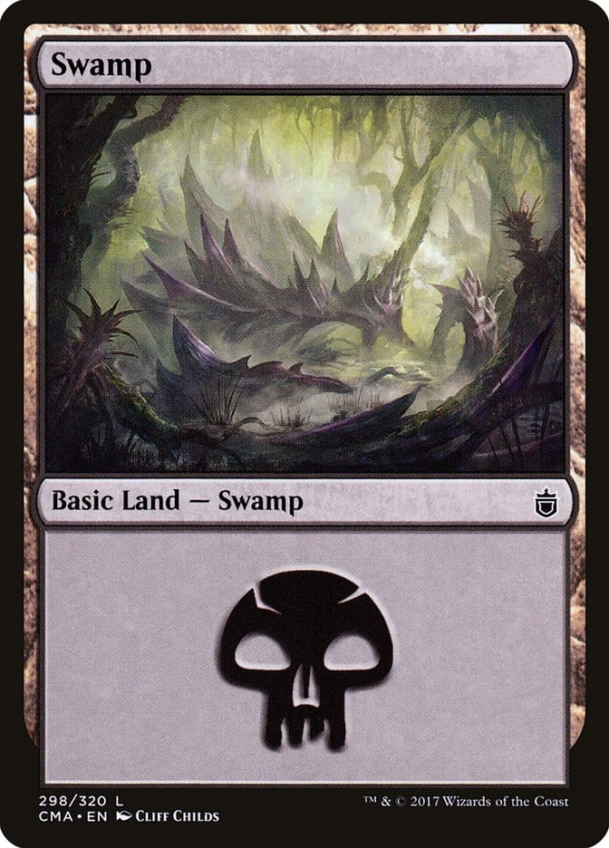 Swamp (298) [Commander Anthology] Magic: The Gathering