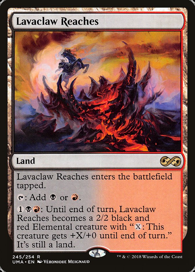 Lavaclaw Reaches [Ultimate Masters] Magic: The Gathering