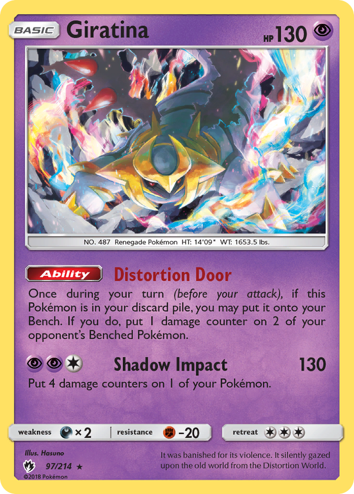 Giratina (97/214) [Sun & Moon: Lost Thunder] Pokémon