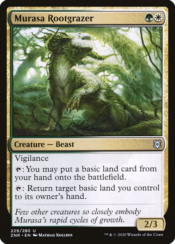 Murasa Rootgrazer [Zendikar Rising] Magic: The Gathering