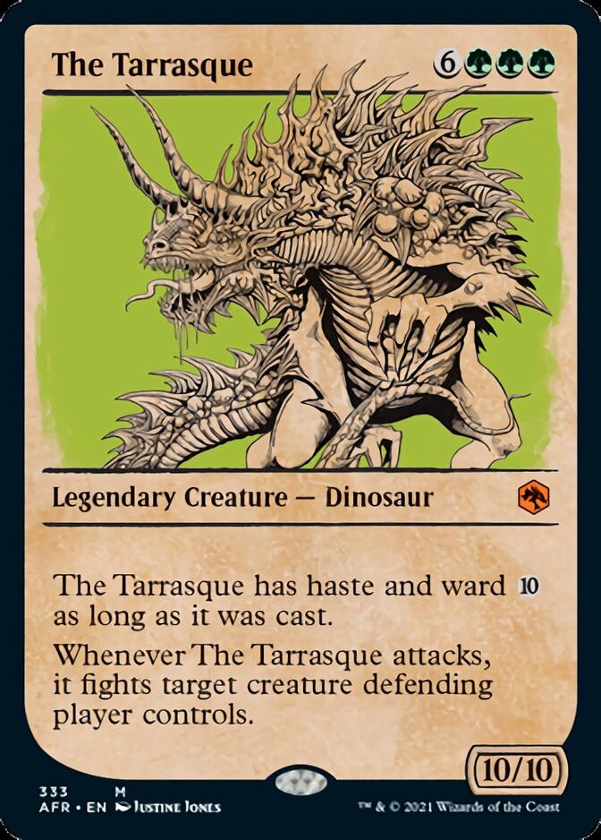 The Tarrasque (Showcase) [Dungeons & Dragons: Adventures in the Forgotten Realms] Magic: The Gathering