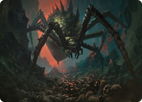 Shelob, Child of Ungoliant Art Card [The Lord of the Rings: Tales of Middle-earth Art Series] Magic: The Gathering