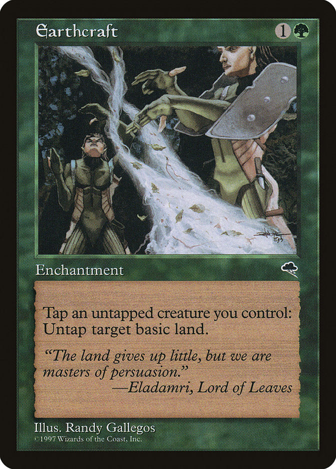 Earthcraft [Tempest] Magic: The Gathering