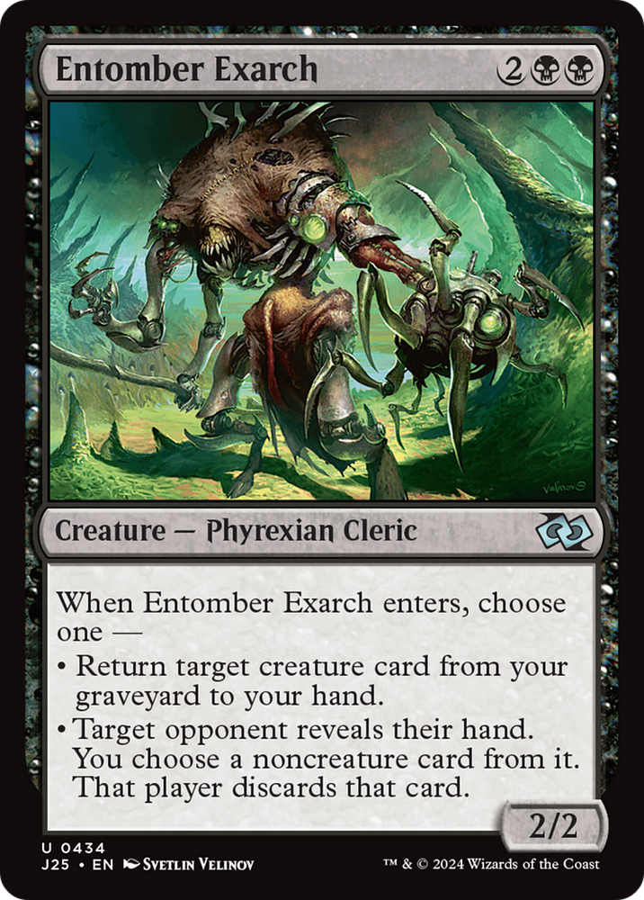 Entomber Exarch [Foundations Jumpstart] Magic: The Gathering