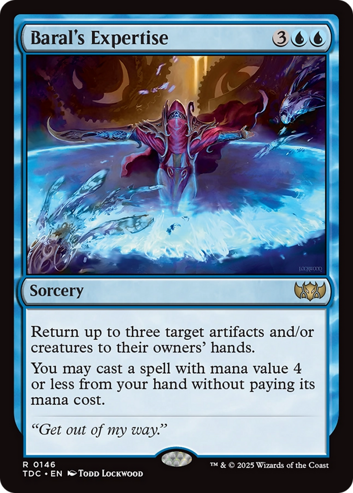 Baral's Expertise [Tarkir: Dragonstorm Commander] Magic: The Gathering
