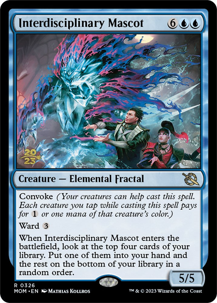 Interdisciplinary Mascot [March of the Machine Prerelease Promos] Magic: The Gathering
