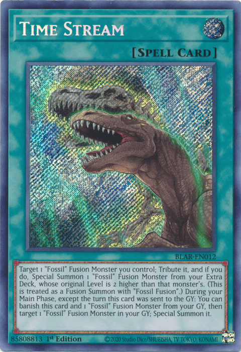 Time Stream [BLAR-EN012] Secret Rare - Yugioh Cards For Your TCG Needs!
