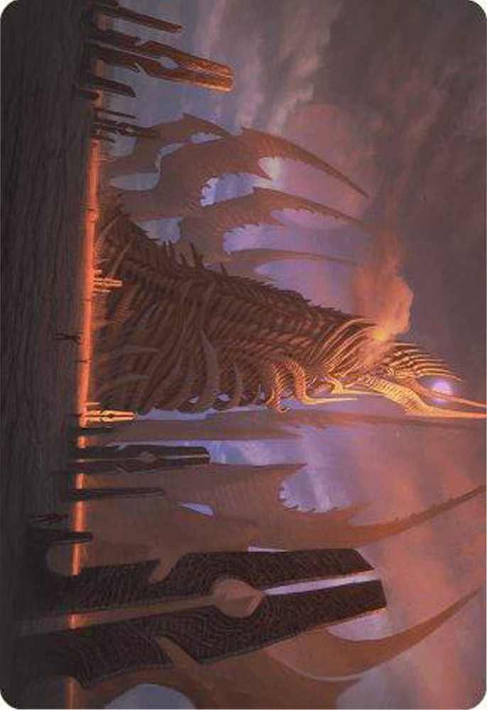 Phyrexian Tower Art Card [Modern Horizons 3 Art Series] Magic: The Gathering