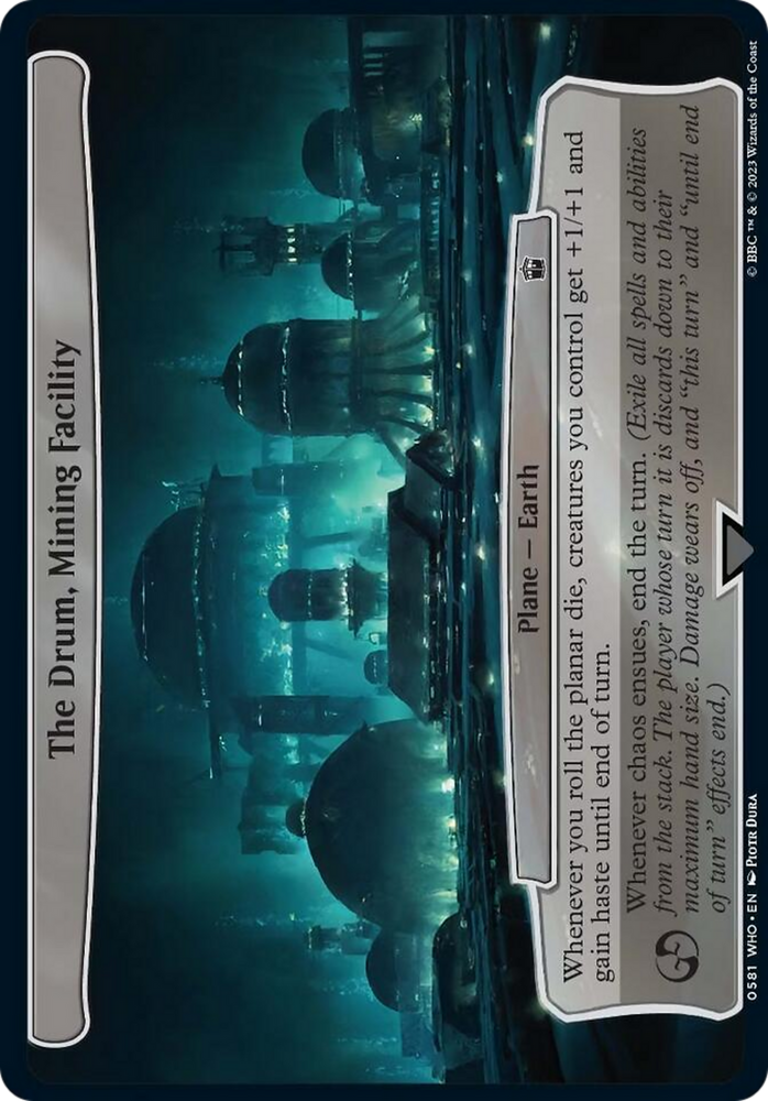 The Drum, Mining Facility [Doctor Who] Magic: The Gathering