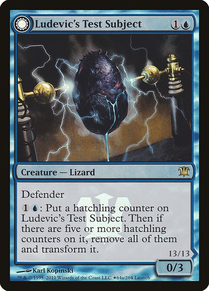 Ludevic's Test Subject // Ludevic's Abomination (Launch) [Innistrad Prerelease Promos] Magic: The Gathering