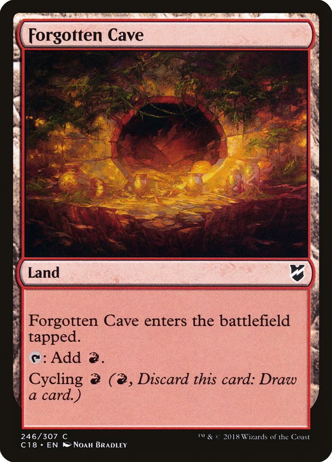 Forgotten Cave [Commander 2018] Magic: The Gathering