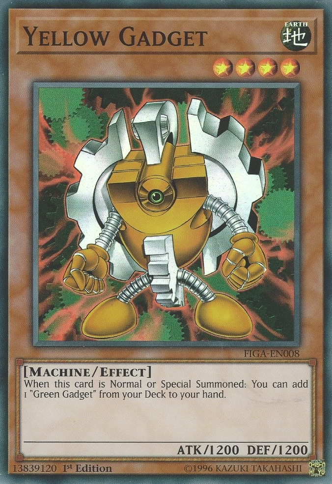 Yellow Gadget [FIGA-EN008] Super Rare - Yugioh Cards For Your TCG Needs!
