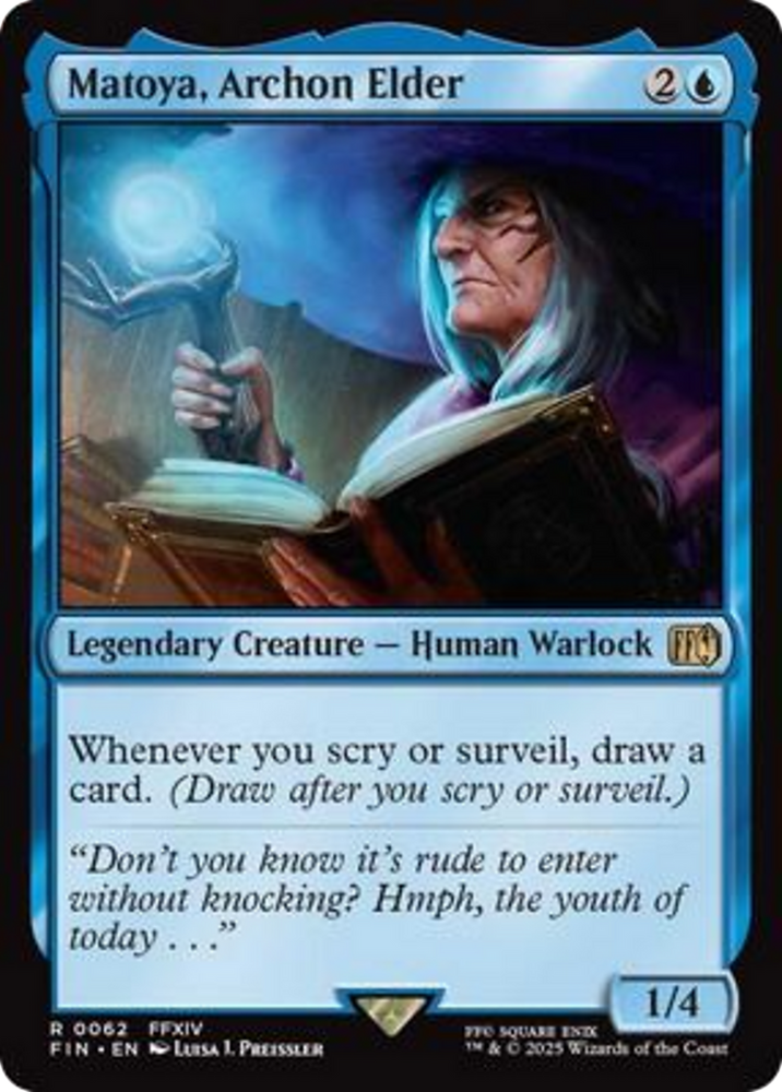 Matoya, Archon Elder [FINAL FANTASY] Magic: The Gathering