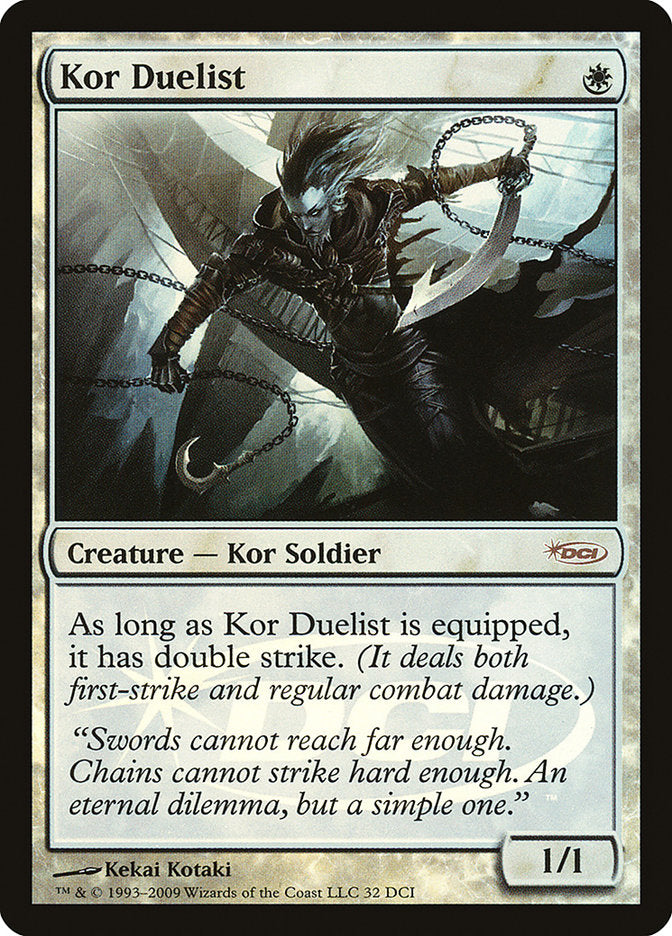 Kor Duelist [Wizards Play Network 2009] Magic: The Gathering