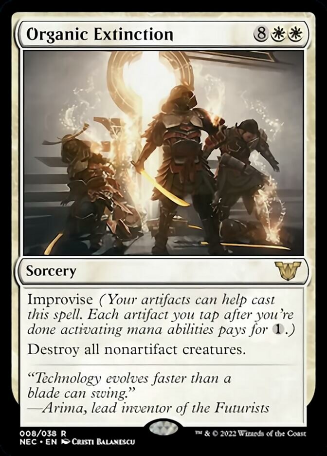Organic Extinction [Kamigawa: Neon Dynasty Commander] Magic: The Gathering