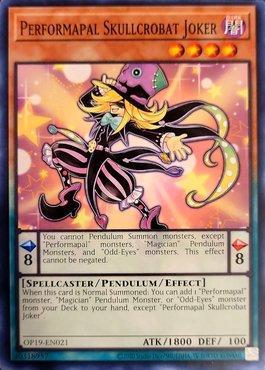 Performapal Skullcrobat Joker [OP19-EN021] Common Yu-Gi-Oh!