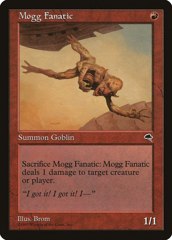 Mogg Fanatic [Tempest] Magic: The Gathering
