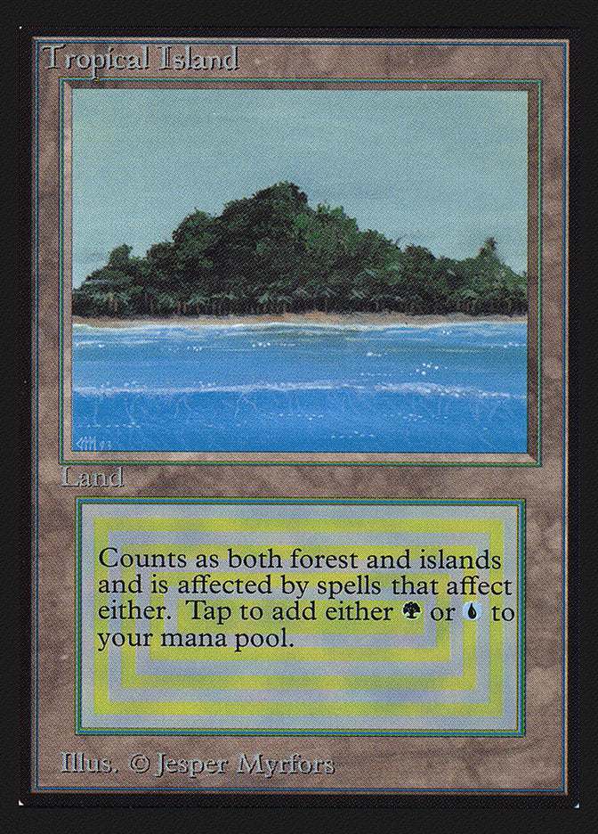 Tropical Island [Collectors' Edition] Magic: The Gathering