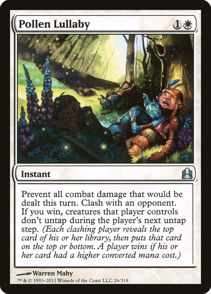 Pollen Lullaby [Commander 2011] Magic: The Gathering