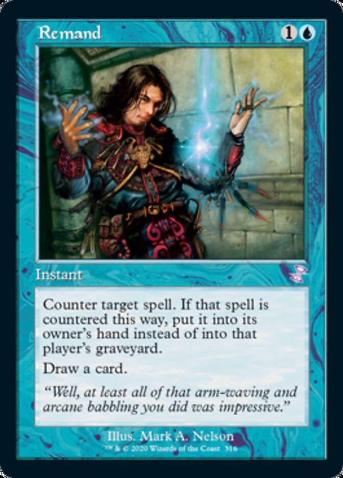 Remand (Timeshifted) [Time Spiral Remastered] Magic: The Gathering