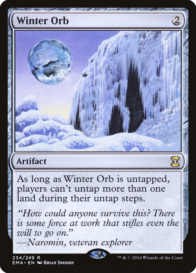 Winter Orb [Eternal Masters] Magic: The Gathering