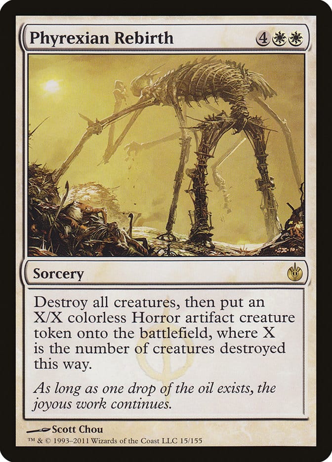 Phyrexian Rebirth [Mirrodin Besieged] Magic: The Gathering