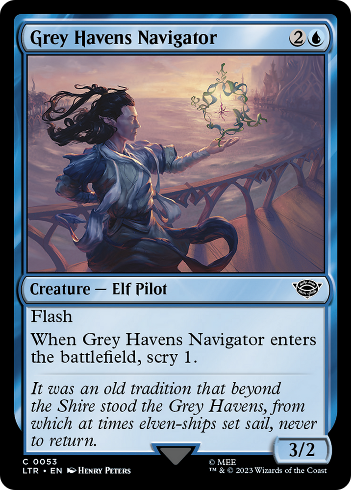 Grey Havens Navigator [The Lord of the Rings: Tales of Middle-Earth] Magic: The Gathering