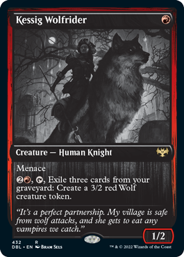 Kessig Wolfrider [Innistrad: Double Feature] Magic: The Gathering