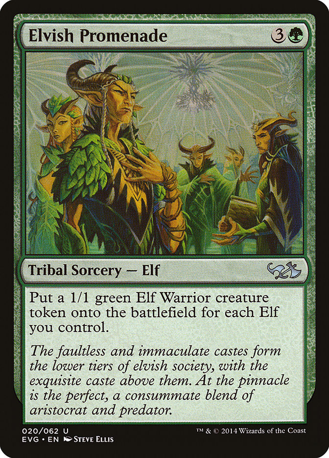 Elvish Promenade (Elves vs. Goblins) [Duel Decks Anthology] Magic: The Gathering