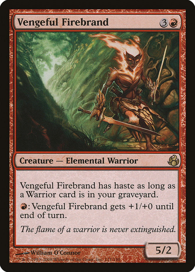 Vengeful Firebrand [Morningtide] Magic: The Gathering