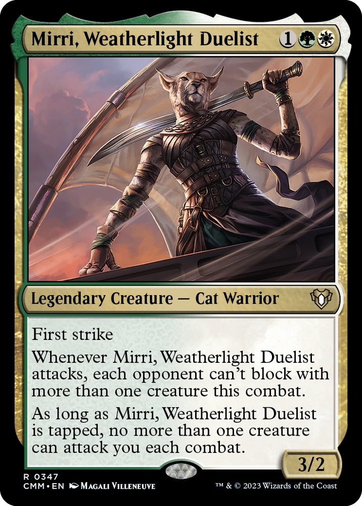Mirri, Weatherlight Duelist [Commander Masters] Magic: The Gathering