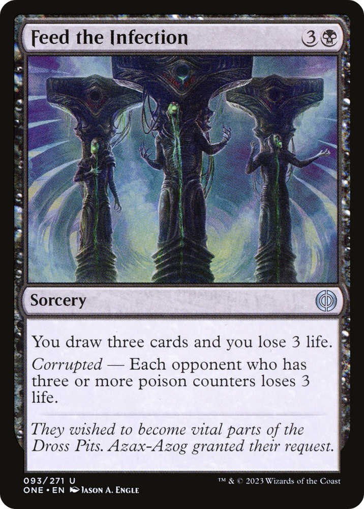 Feed the Infection [Phyrexia: All Will Be One] Magic: The Gathering