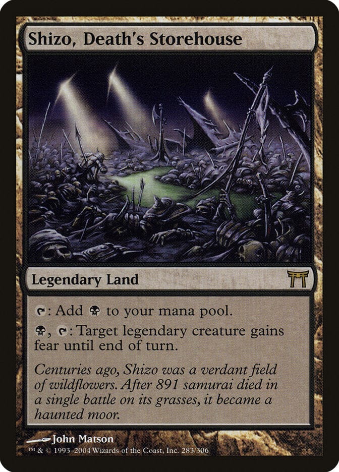 Shizo, Death's Storehouse [Champions of Kamigawa] Magic: The Gathering