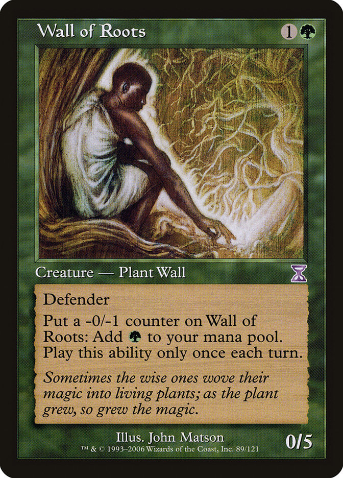 Wall of Roots [Time Spiral Timeshifted] Magic: The Gathering