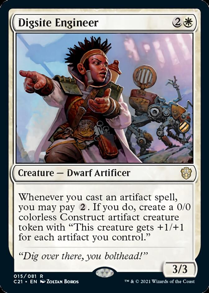 Digsite Engineer [Commander 2021] Magic: The Gathering