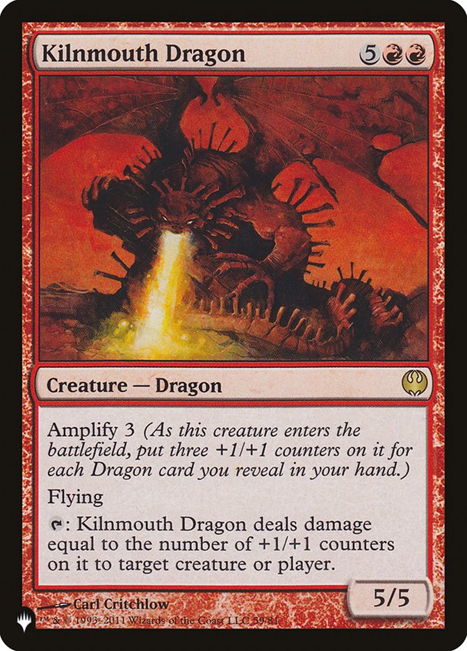 Kilnmouth Dragon [The List] Magic: The Gathering
