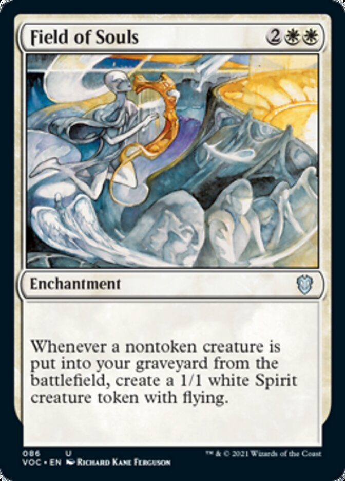 Field of Souls [Innistrad: Crimson Vow Commander] Magic: The Gathering