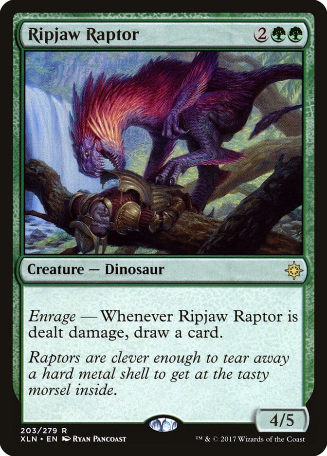 Ripjaw Raptor [Ixalan] Magic: The Gathering