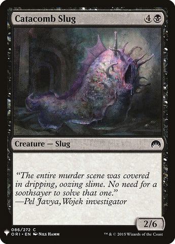 Catacomb Slug [Mystery Booster] Magic: The Gathering