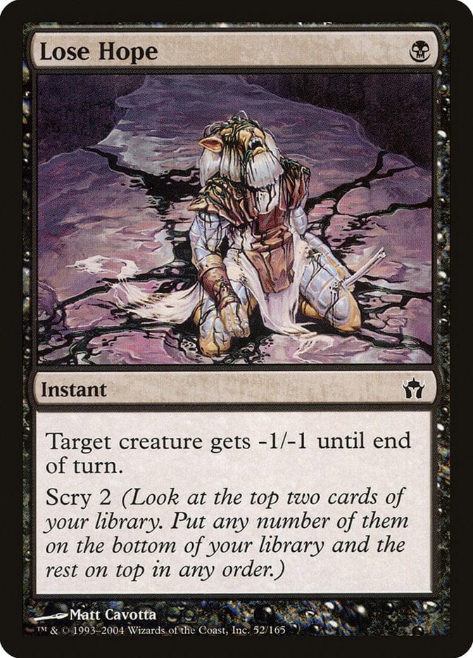 Lose Hope [Fifth Dawn] Magic: The Gathering