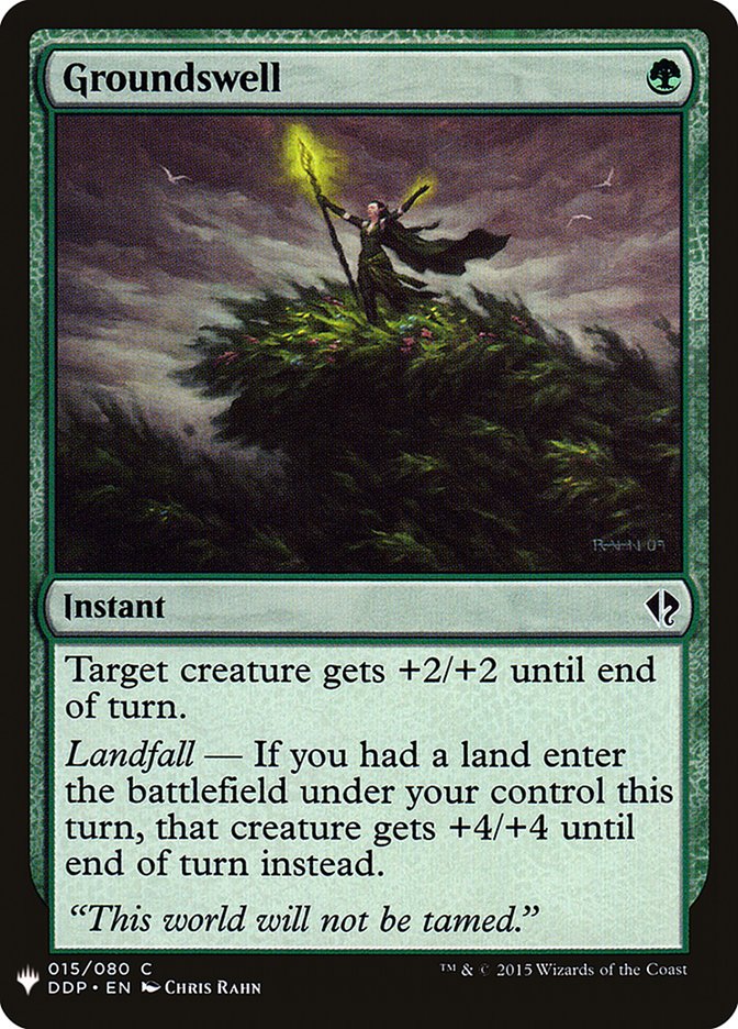 Groundswell [Mystery Booster] Magic: The Gathering