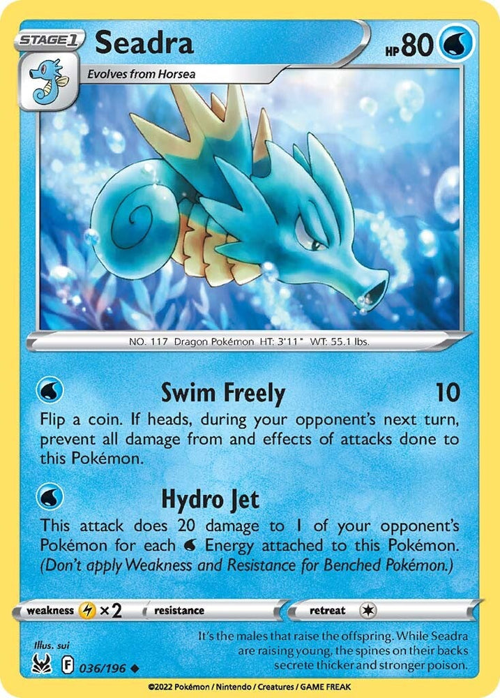 Seadra (036/196) [Sword & Shield: Lost Origin] Pokémon