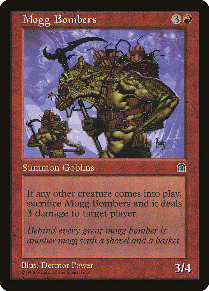 Mogg Bombers [Stronghold] Magic: The Gathering