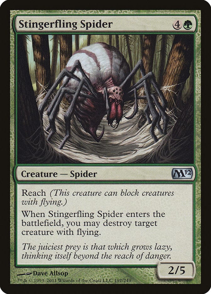 Stingerfling Spider [Magic 2012] Magic: The Gathering