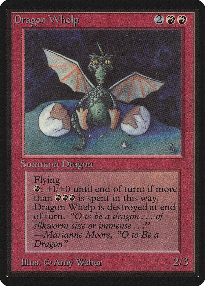 Dragon Whelp [Beta Edition] Magic: The Gathering