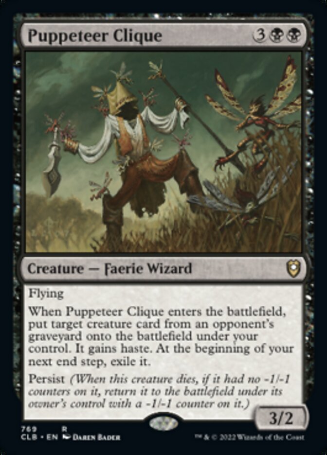 Puppeteer Clique [Commander Legends: Battle for Baldur's Gate] Magic: The Gathering