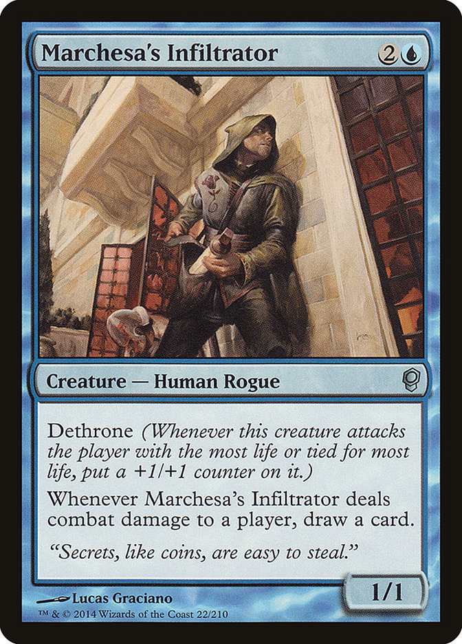 Marchesa's Infiltrator [Conspiracy] Magic: The Gathering