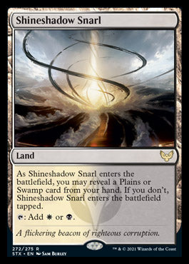 Shineshadow Snarl [Strixhaven: School of Mages] Magic: The Gathering
