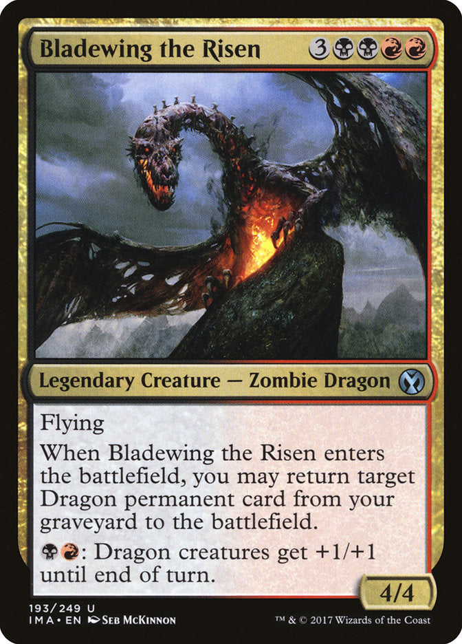 Bladewing the Risen [Iconic Masters] Magic: The Gathering